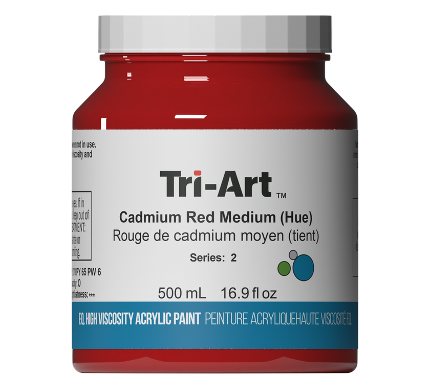 Tri-Art High Viscosity - Cadmium Red Medium (Hue) - Art Noise