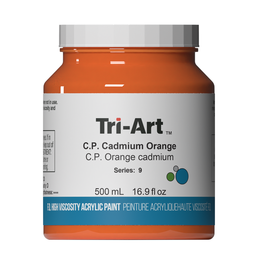 Tri-Art High Viscosity - C.P. Cadmium Orange - Art Noise