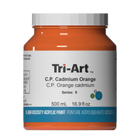 Tri-Art High Viscosity - C.P. Cadmium Orange - Art Noise