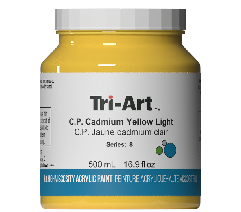 Tri-Art High Viscosity - C.P. Cadmium Yellow Light - Art Noise