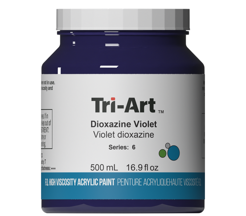 Tri-Art High Viscosity - Dioxazine Violet - Art Noise