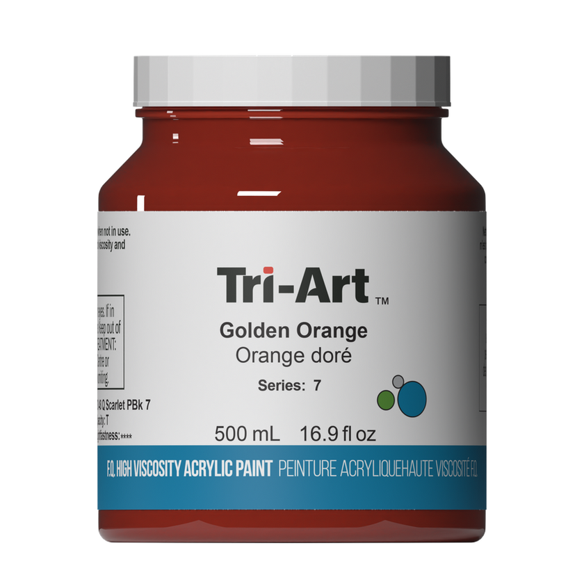 Tri-Art High Viscosity - Golden Orange - Art Noise