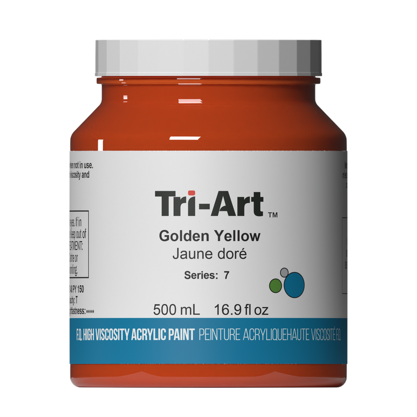 Tri-Art High Viscosity - Golden Yellow - Art Noise