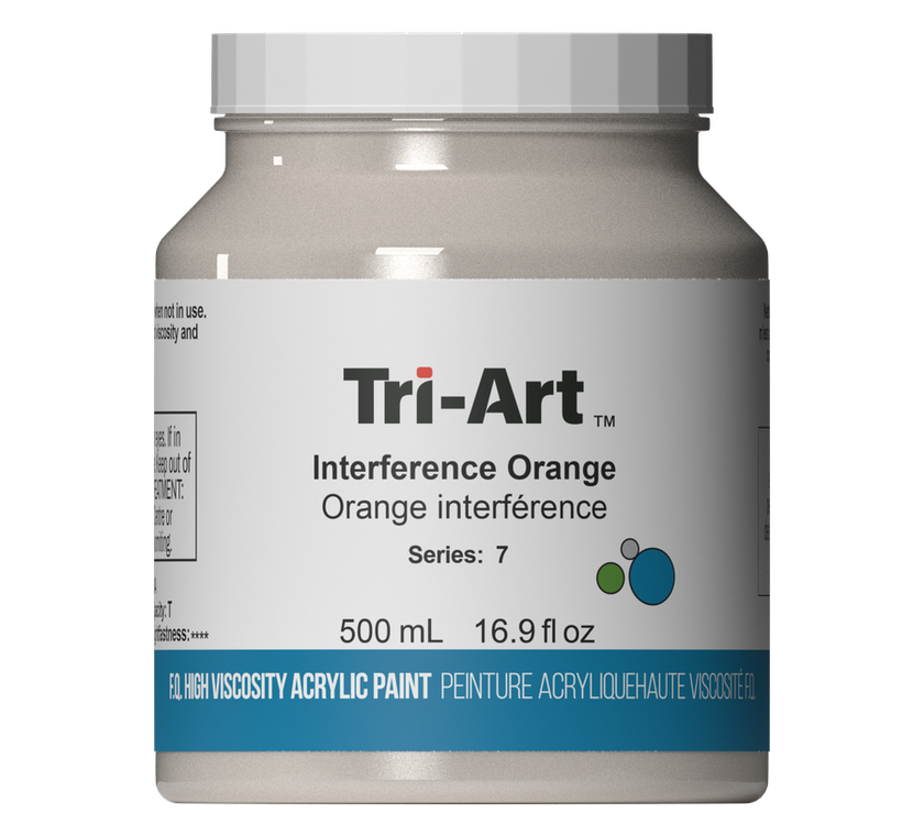 Tri-Art High Viscosity - Interference Orange - Art Noise