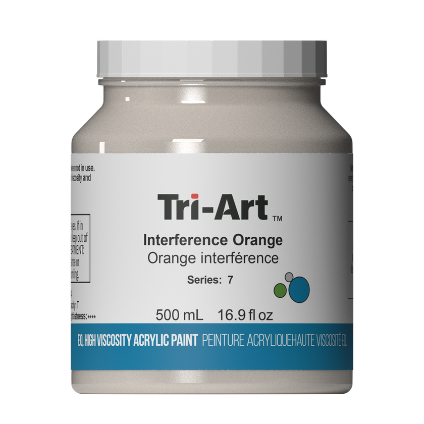 Tri-Art High Viscosity - Interference Orange - Art Noise
