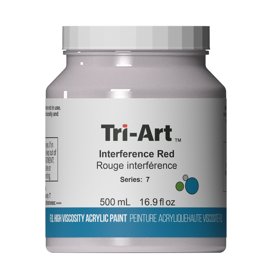 Tri-Art High Viscosity - Interference Red - Art Noise