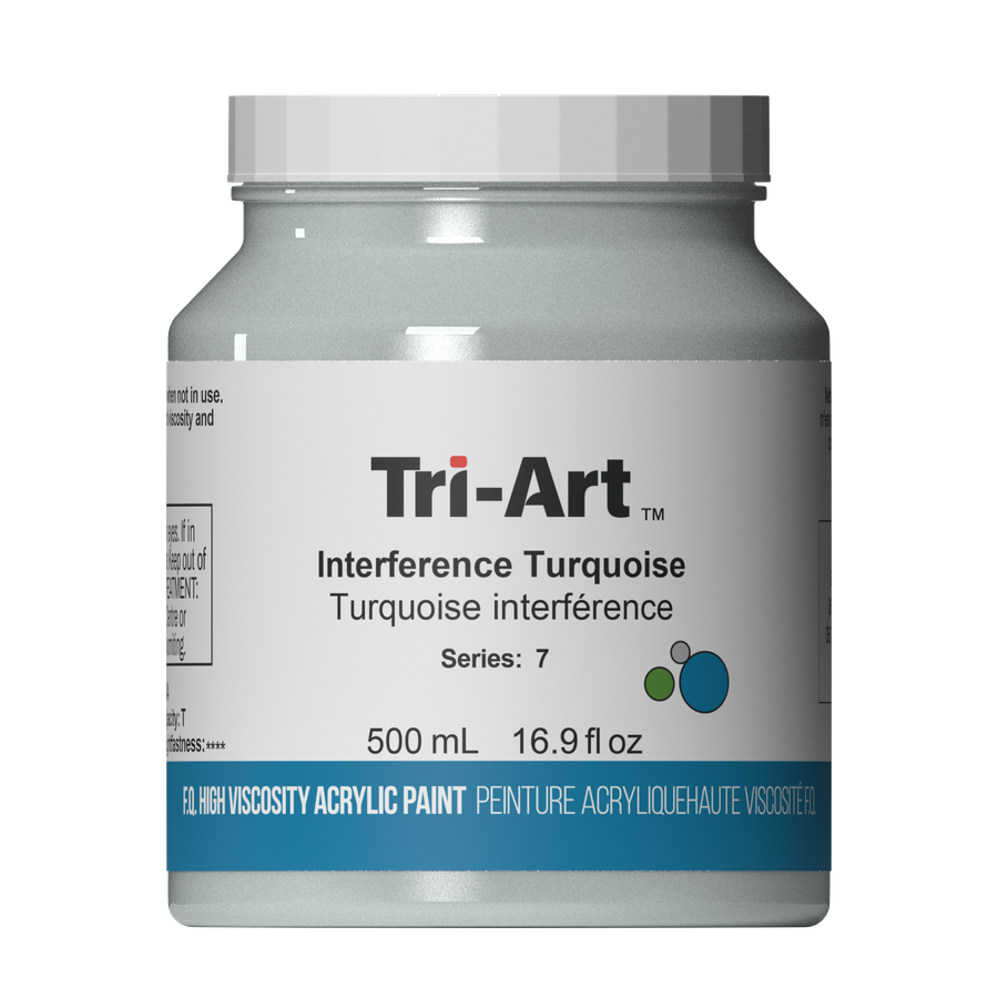 Tri-Art High Viscosity - Interference Turquoise - Art Noise