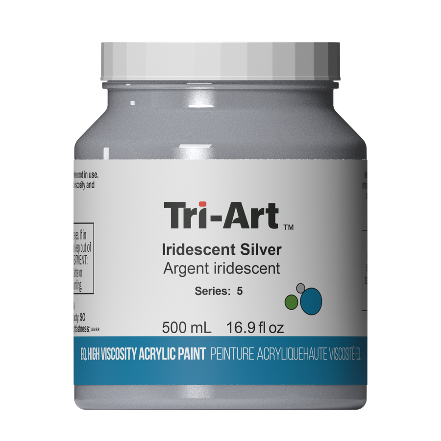 Tri-Art High Viscosity - Iridescent Silver - Art Noise