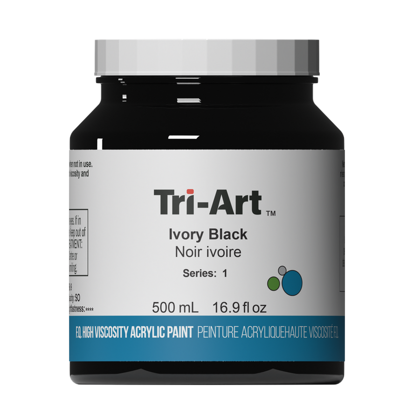 Tri-Art High Viscosity - Ivory Black - Art Noise