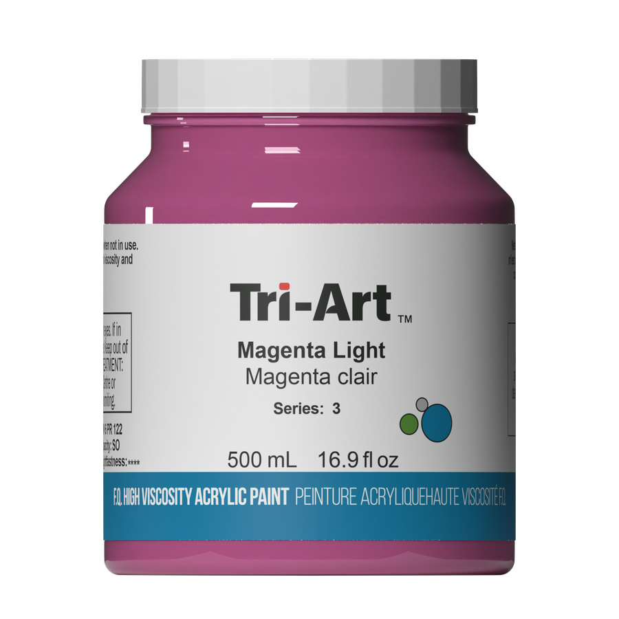 Tri-Art High Viscosity - Magenta Light - Art Noise