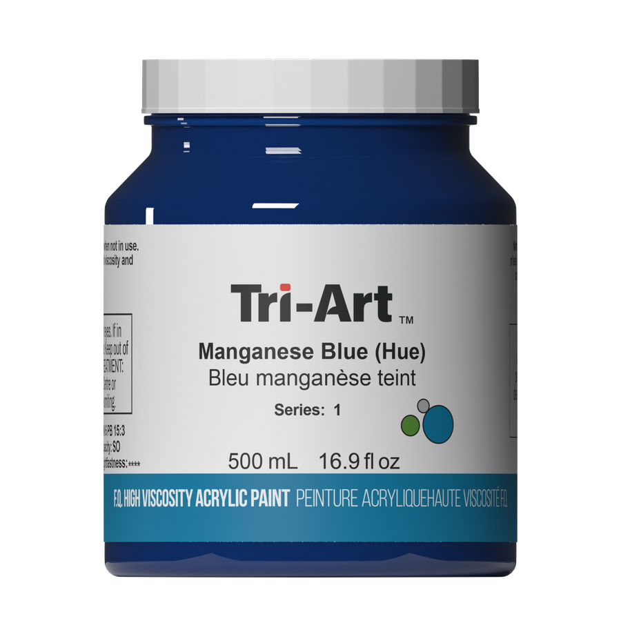 Tri-Art High Viscosity - Manganese Blue (Hue) 500mL