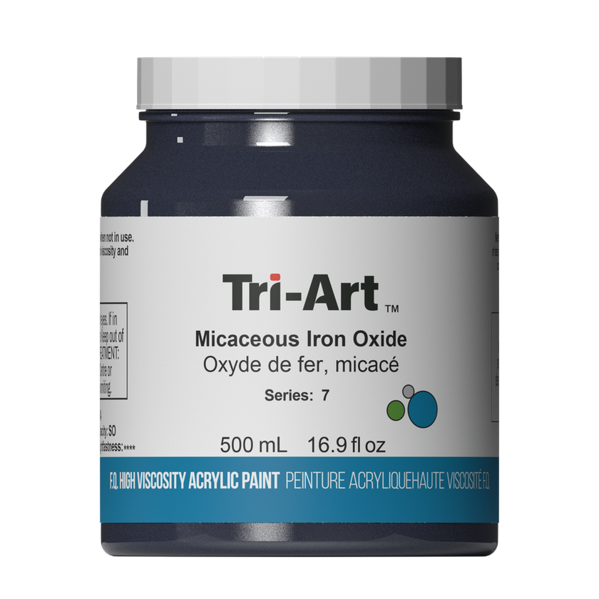 Tri-Art High Viscosity - Micaceous Iron Oxide - Art Noise