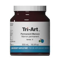 Tri-Art High Viscosity - Permanent Maroon - Art Noise