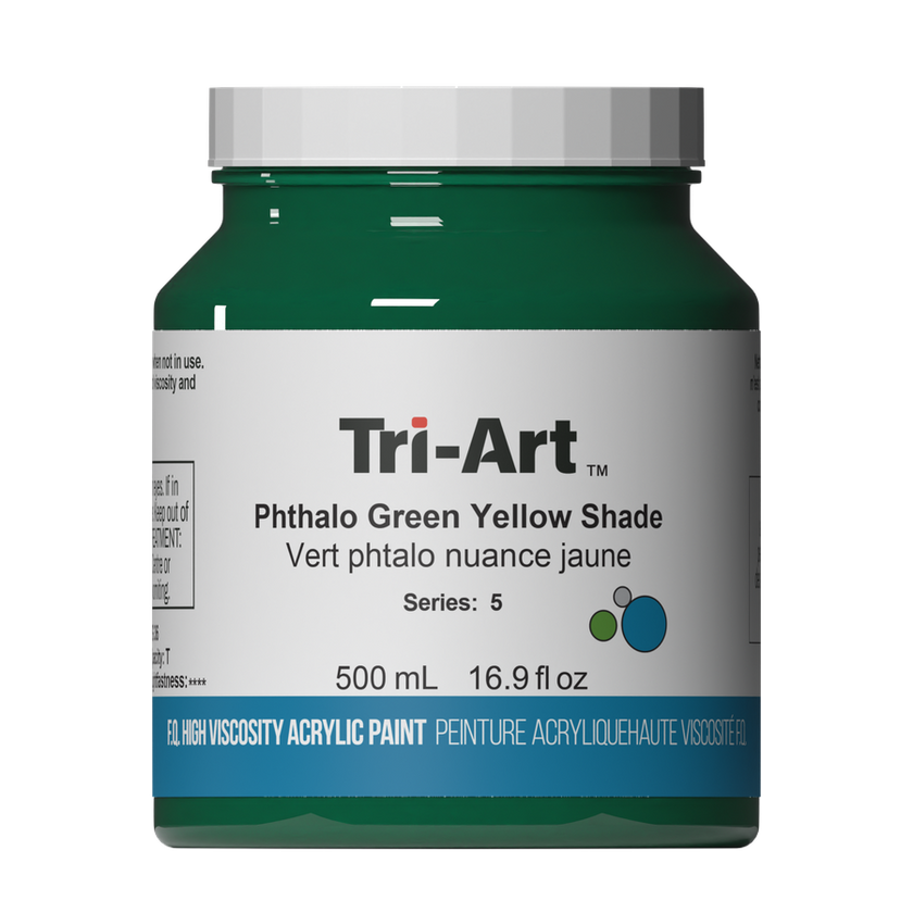 Tri-Art High Viscosity - Phthalo Green Yellow Shade - Art Noise
