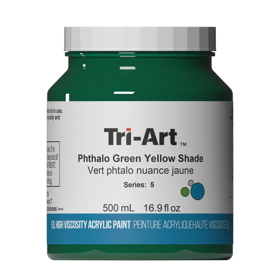 Tri-Art High Viscosity - Phthalo Green Yellow Shade - Art Noise
