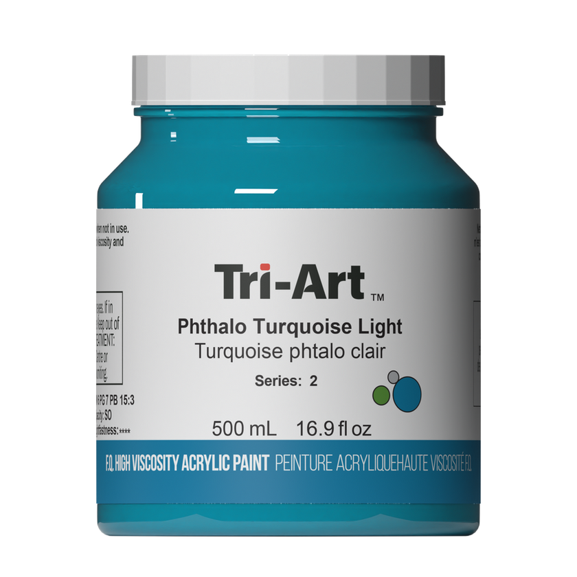 Tri-Art High Viscosity - Phthalo Turquoise Light - Art Noise