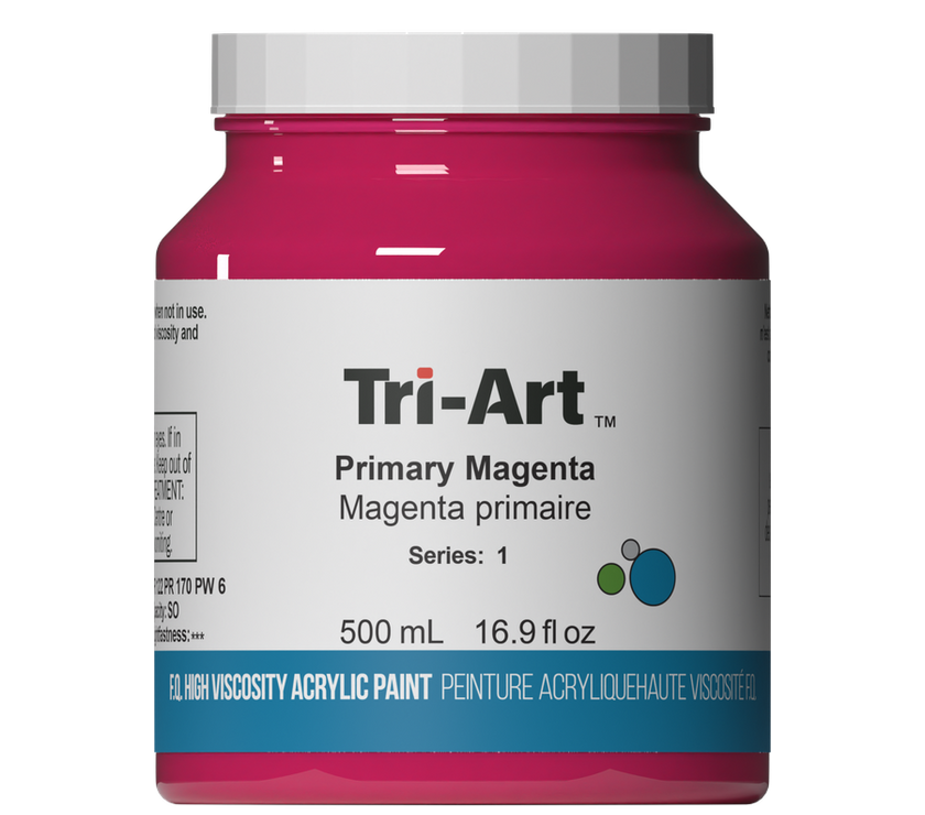 Tri-Art High Viscosity - Primary Magenta - Art Noise