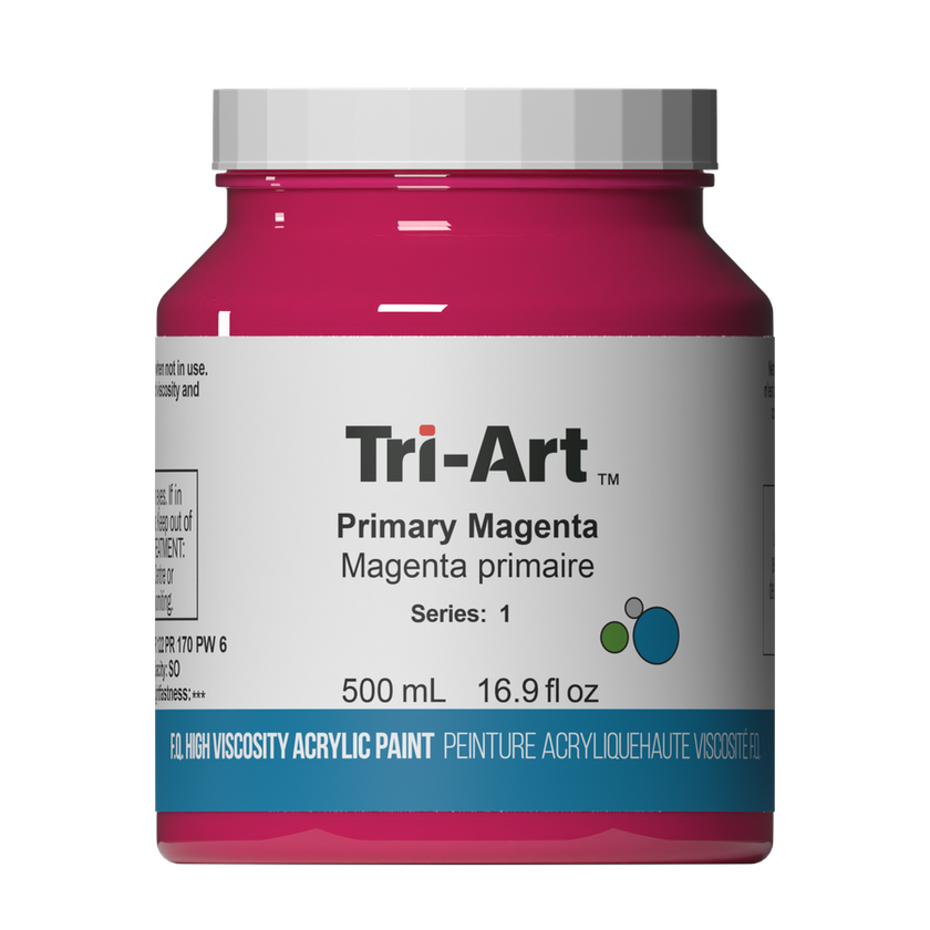 Tri-Art High Viscosity - Primary Magenta - Art Noise