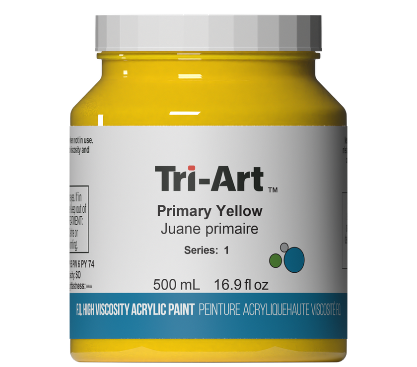 Tri-Art High Viscosity - Primary Yellow - Art Noise