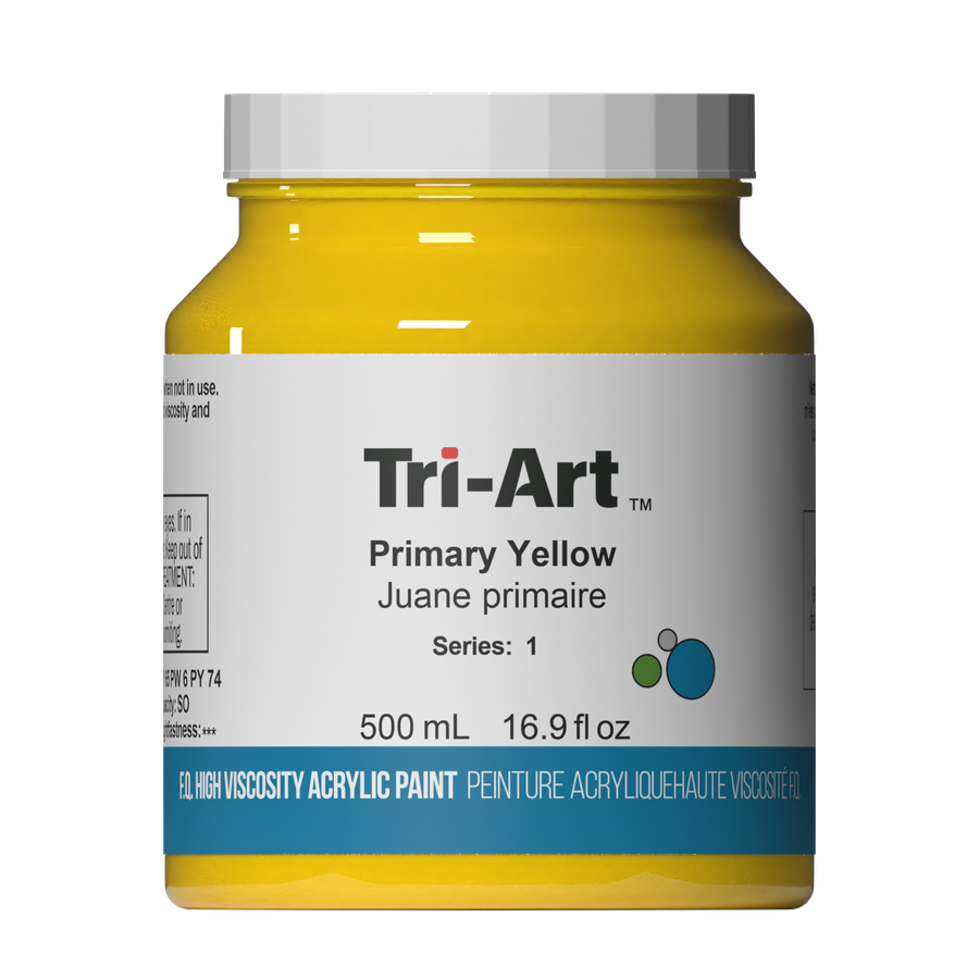 Tri-Art High Viscosity - Primary Yellow - Art Noise