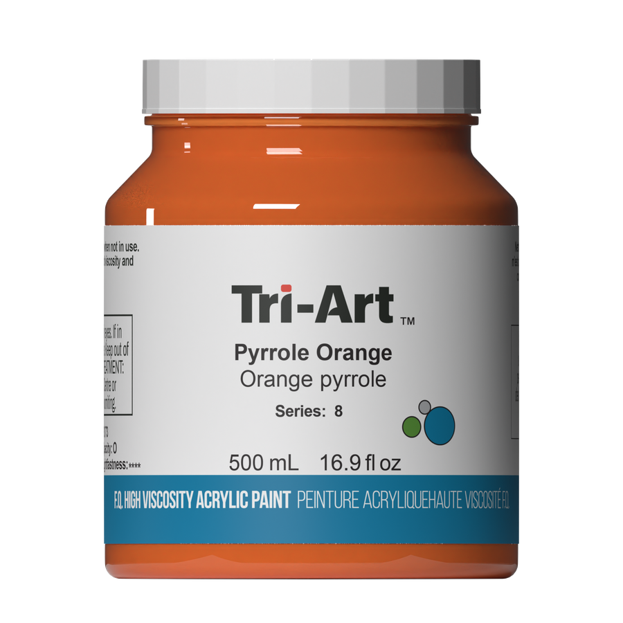 Tri-Art High Viscosity - Pyrrole Orange 500mL