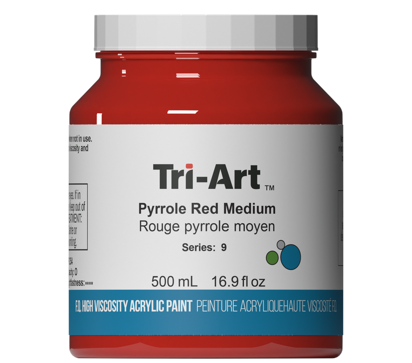 Tri-Art High Viscosity - Pyrrole Red Medium - Art Noise