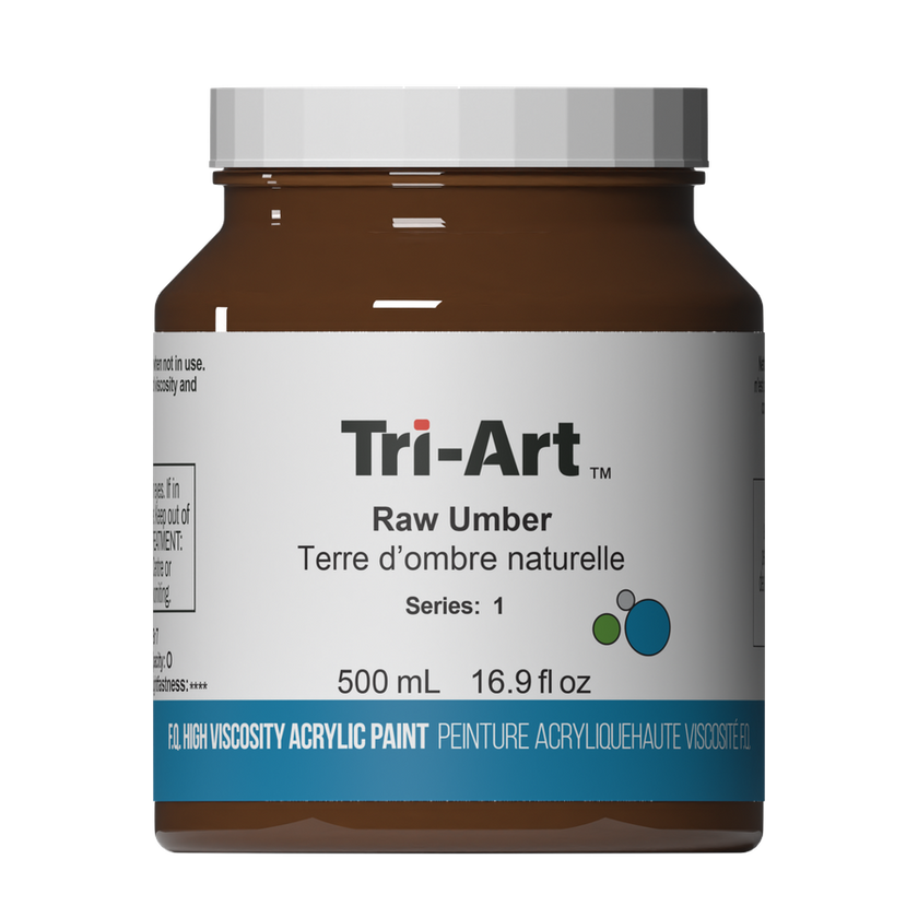 Tri-Art High Viscosity - Raw Umber - Art Noise