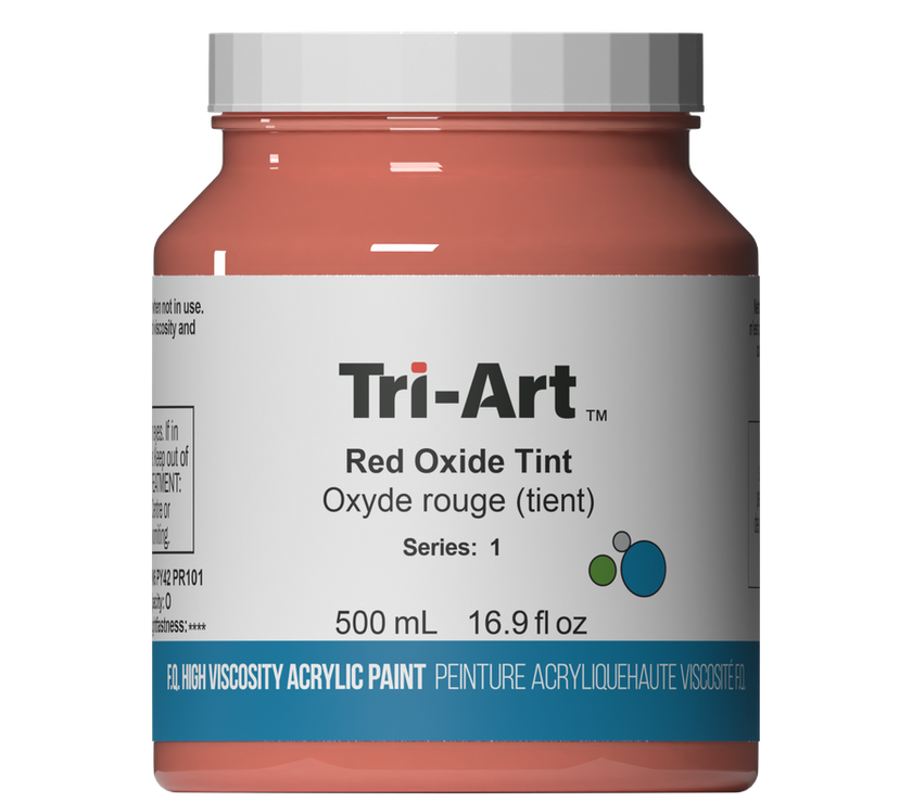 Tri-Art High Viscosity - Red Oxide Tint - Art Noise