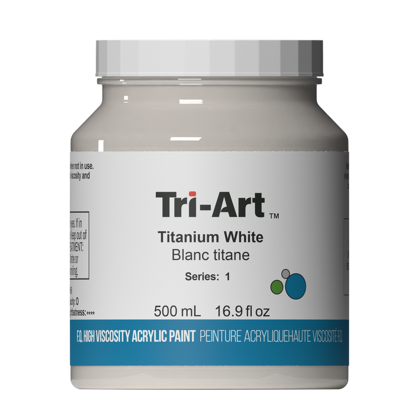 Tri-Art High Viscosity - Titanium White - Art Noise