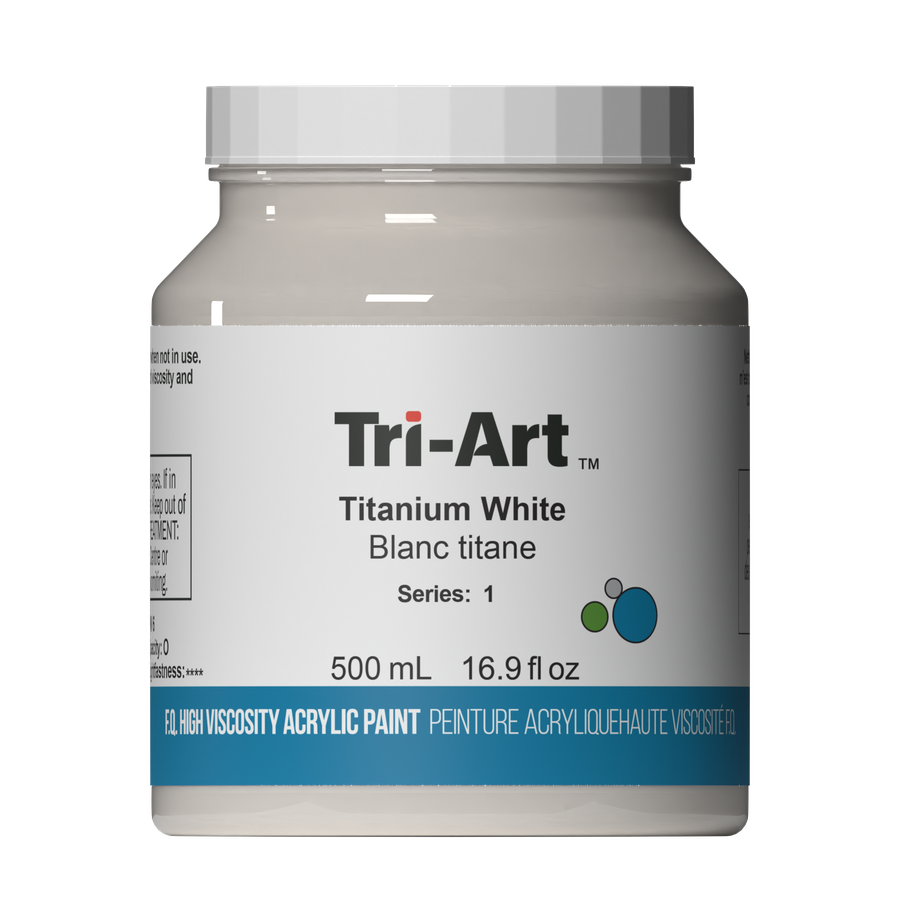 Tri-Art High Viscosity - Titanium White - Art Noise