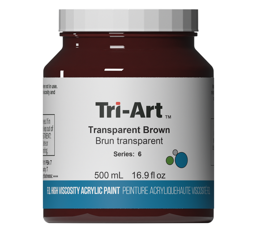 Tri-Art High Viscosity - Transparent Brown - Art Noise