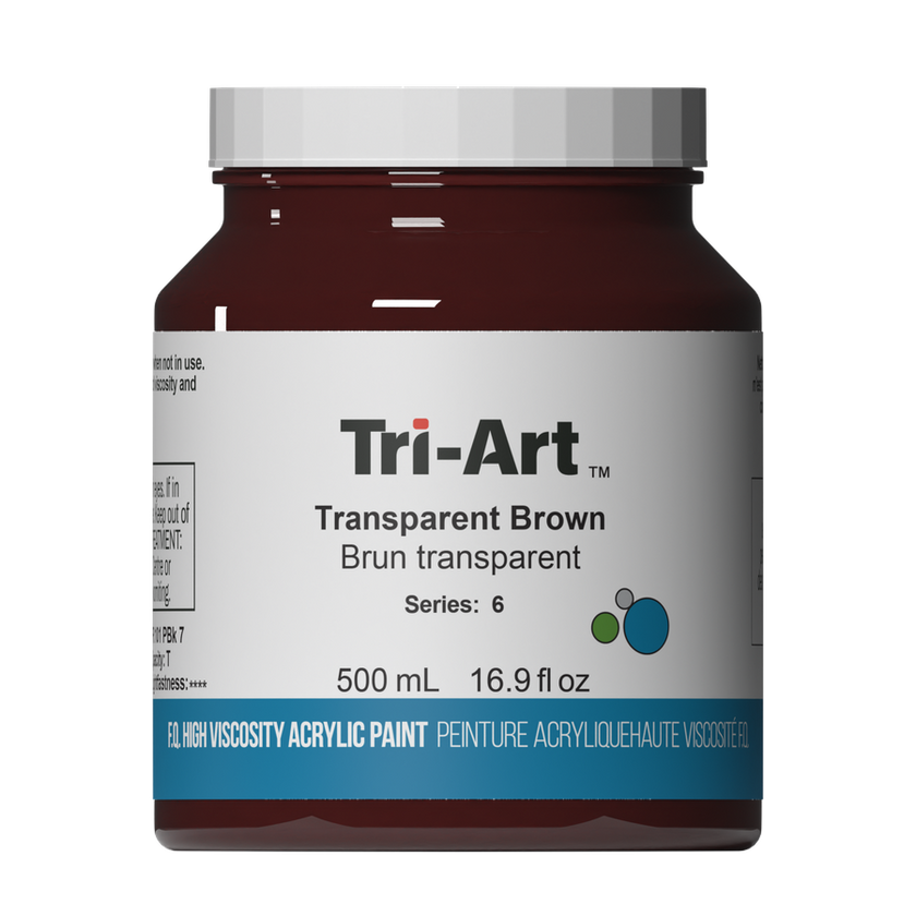 Tri-Art High Viscosity - Transparent Brown - Art Noise