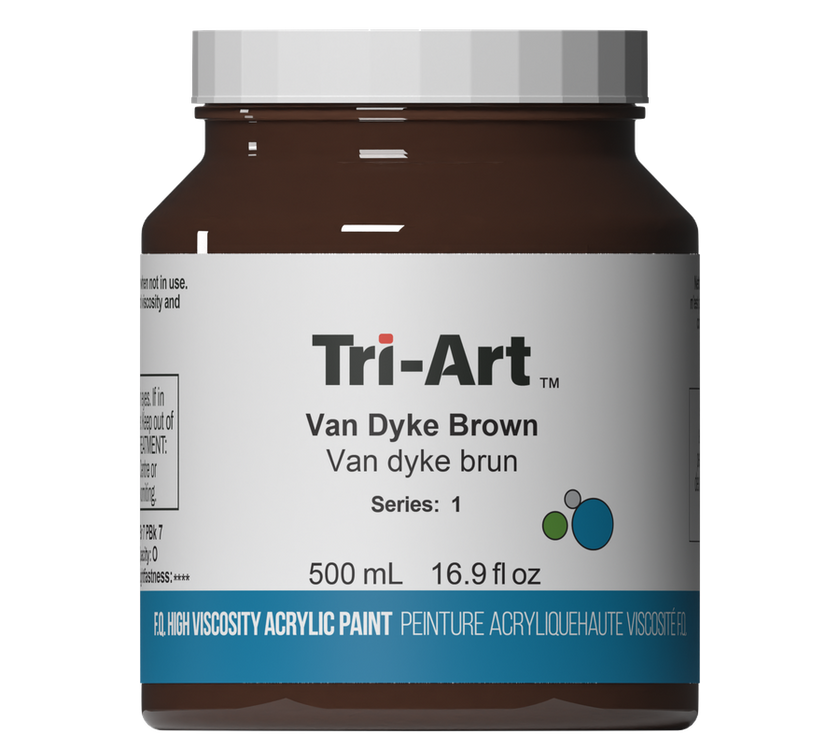 Tri-Art High Viscosity - Van Dyke Brown - Art Noise