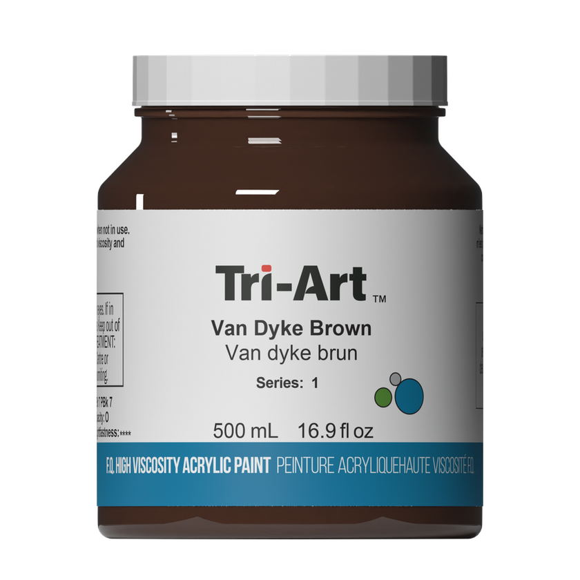 Tri-Art High Viscosity - Van Dyke Brown - Art Noise