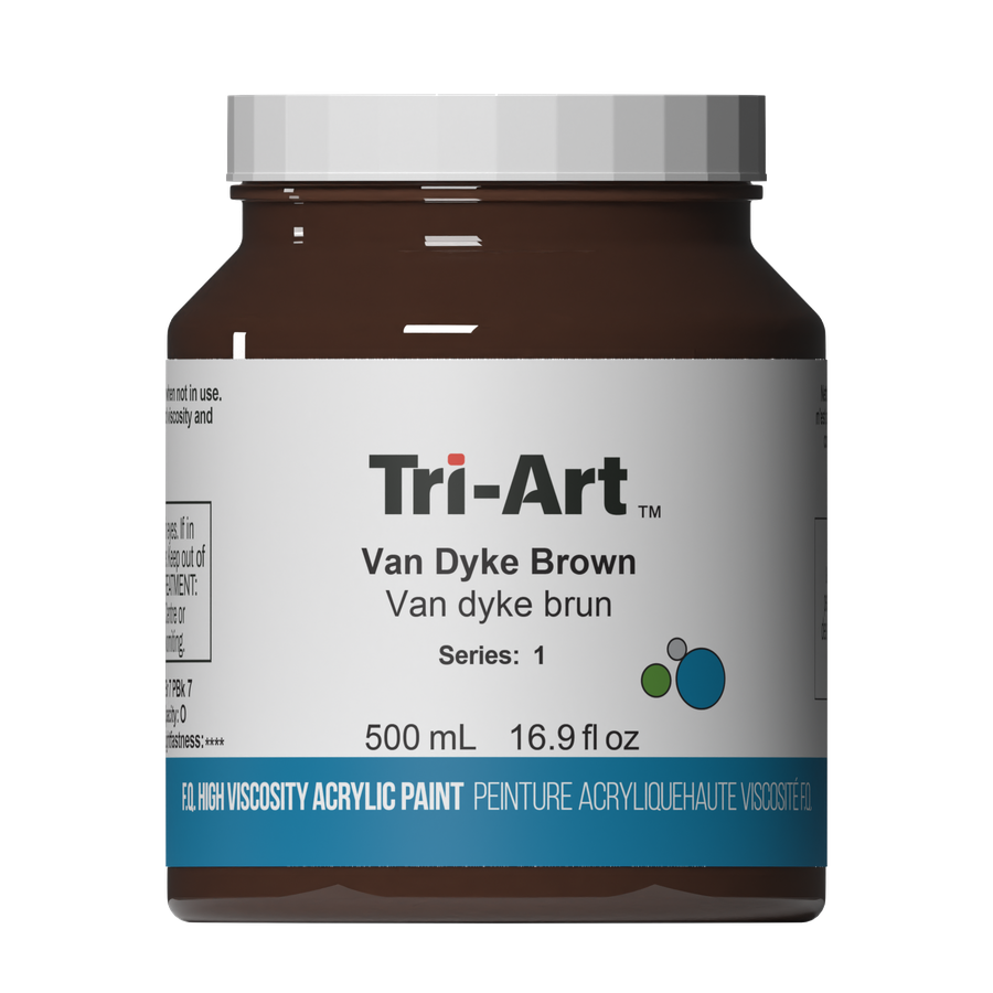 Tri-Art High Viscosity - Van Dyke Brown - Art Noise
