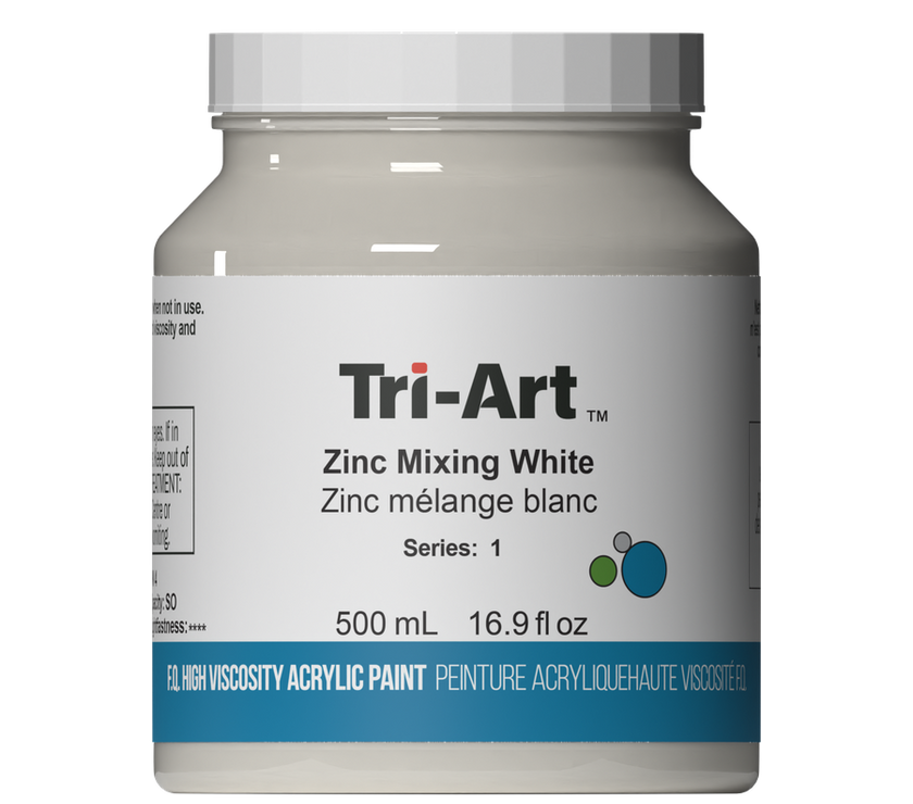 Tri-Art High Viscosity - Zinc Mixing White - Art Noise