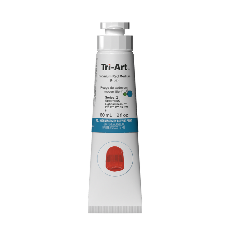 Tri-Art High Viscosity - Cadmium Red Medium (Hue) - Art Noise