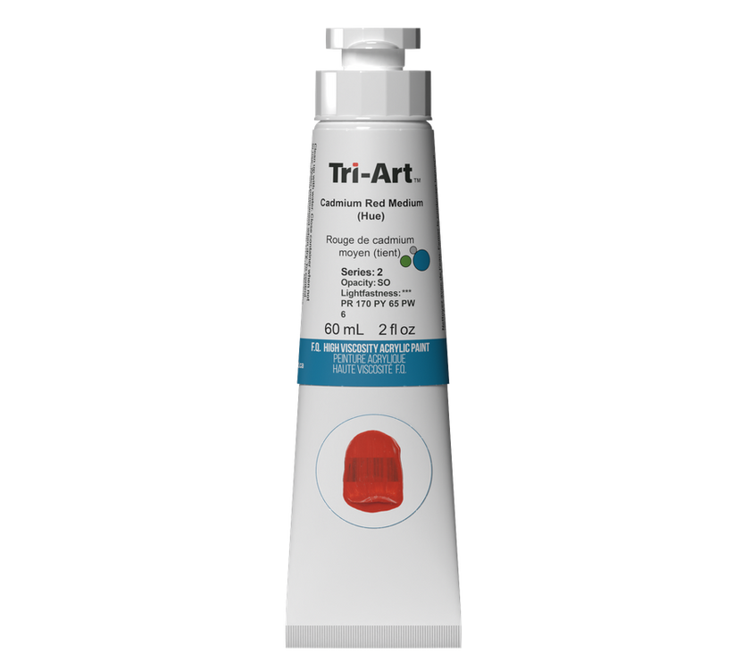 Tri-Art High Viscosity - Cadmium Red Medium (Hue) - Art Noise
