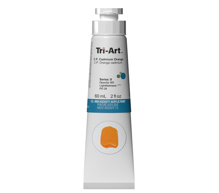 Tri-Art High Viscosity - C.P. Cadmium Orange - Art Noise