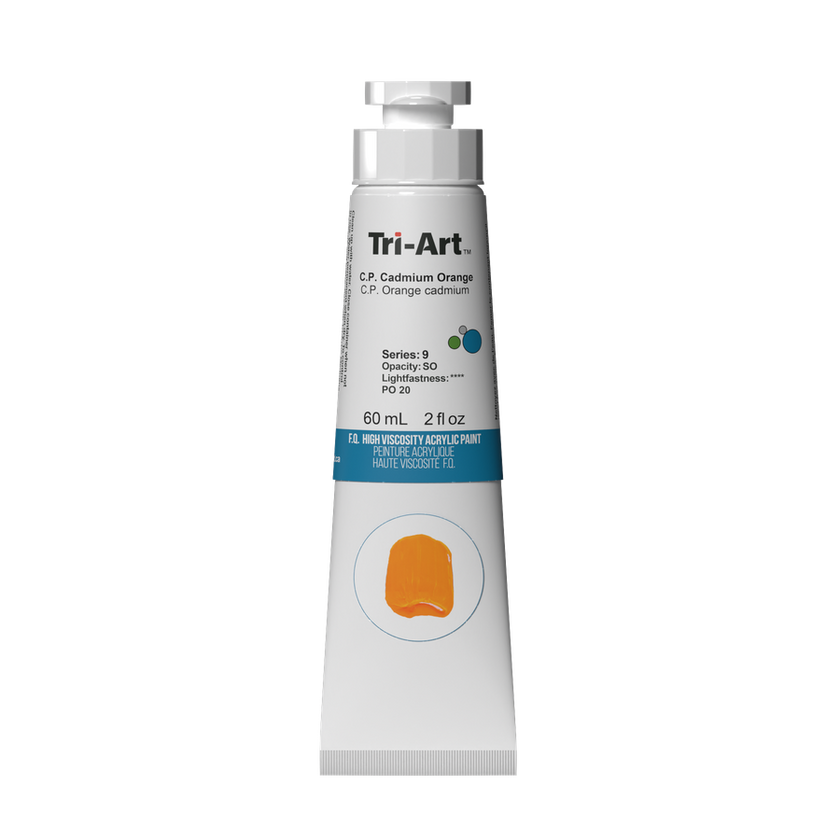 Tri-Art High Viscosity - C.P. Cadmium Orange - Art Noise
