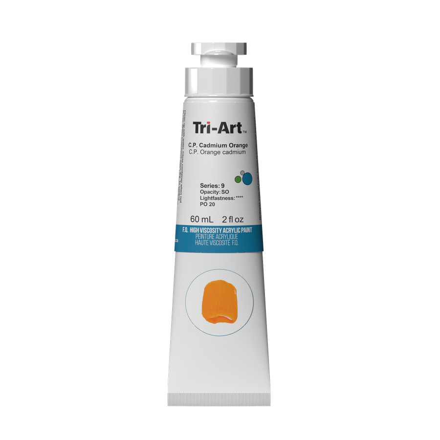 Tri-Art High Viscosity - C.P. Cadmium Orange - Art Noise