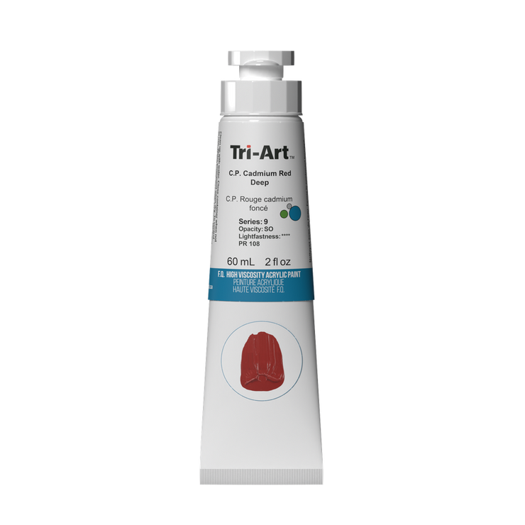 Tri-Art High Viscosity - C.P. Cadmium Red Deep - Art Noise