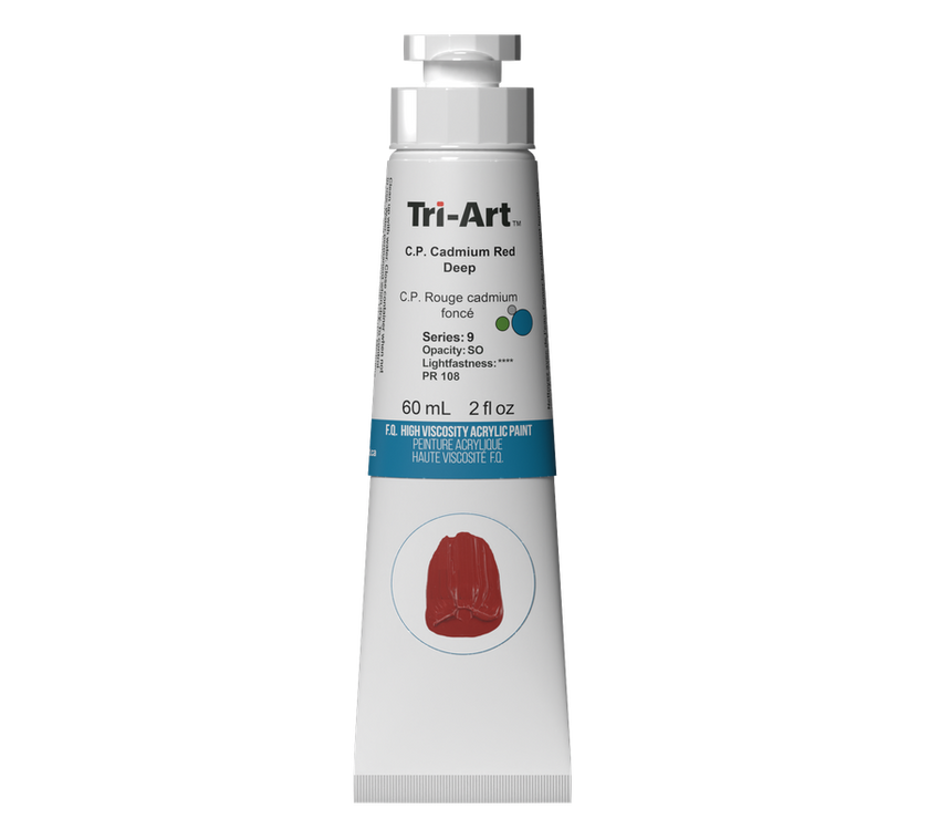 Tri-Art High Viscosity - C.P. Cadmium Red Deep - Art Noise