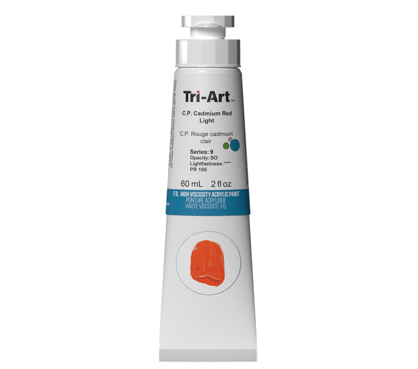 Tri-Art High Viscosity - C.P. Cadmium Red Light - Art Noise