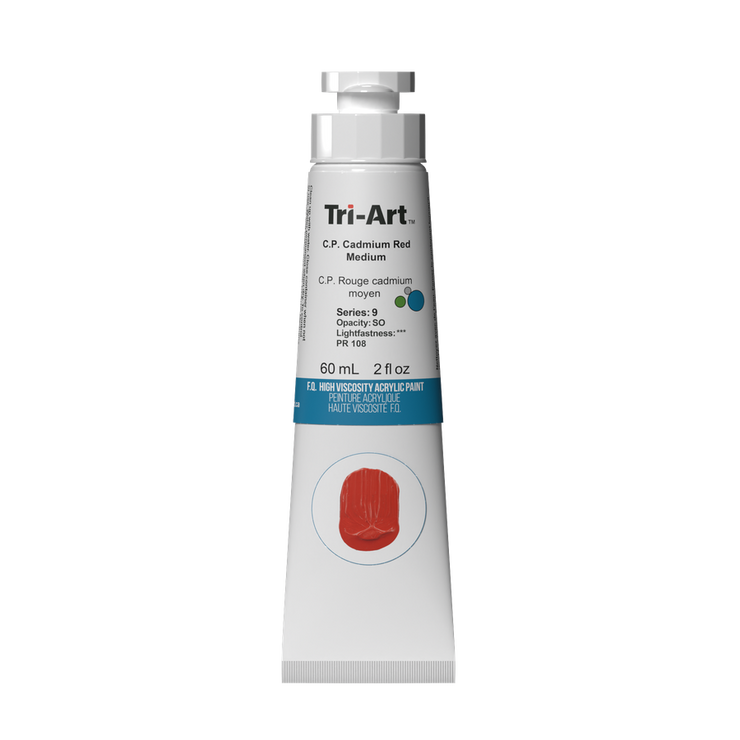 Tri-Art High Viscosity - C.P. Cadmium Red Medium - Art Noise