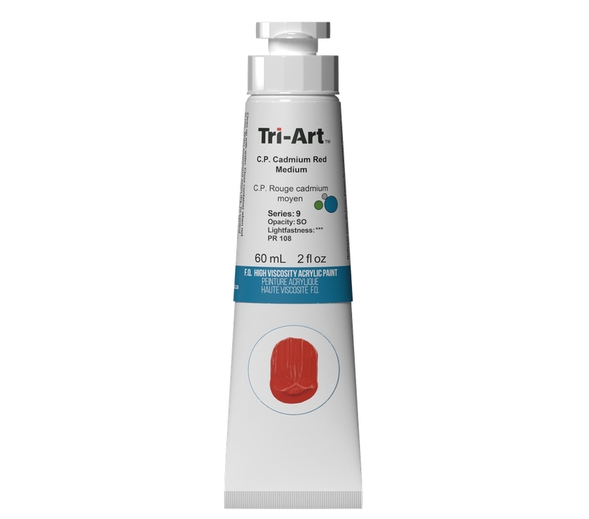 Tri-Art High Viscosity - C.P. Cadmium Red Medium - Art Noise