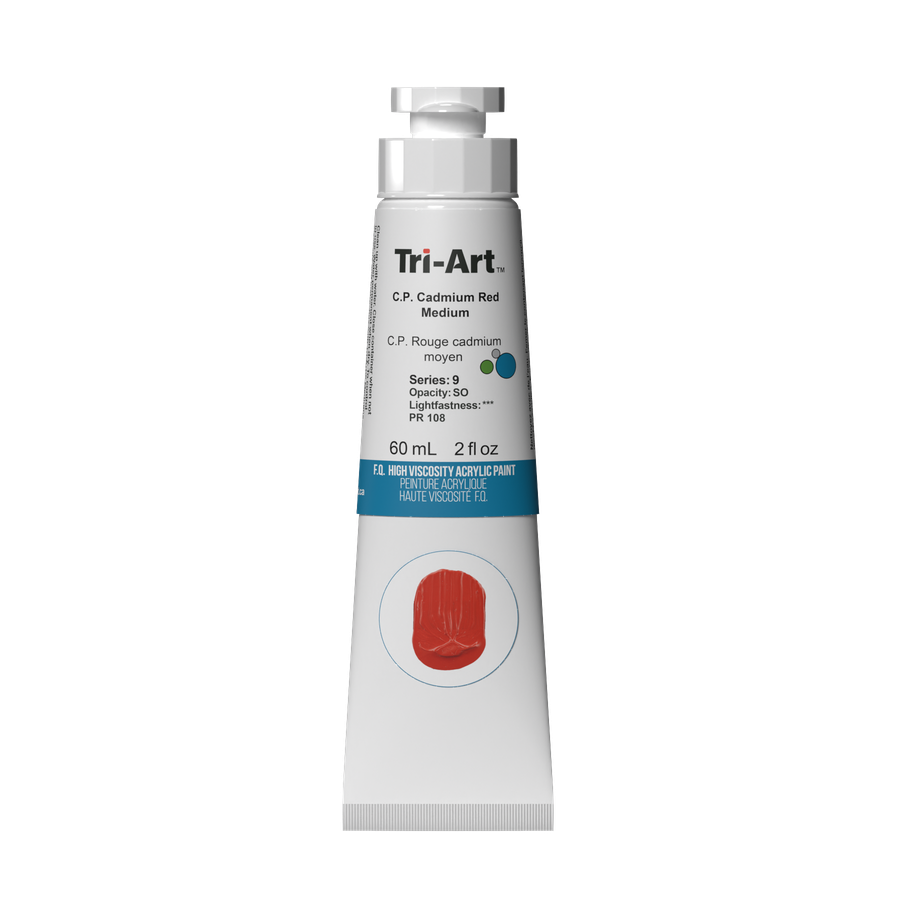 Tri-Art High Viscosity - C.P. Cadmium Red Medium - Art Noise