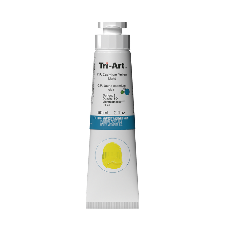 Tri-Art High Viscosity - C.P. Cadmium Yellow Light - Art Noise