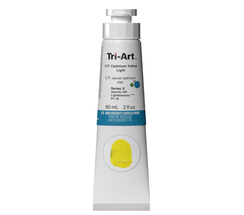 Tri-Art High Viscosity - C.P. Cadmium Yellow Light - Art Noise