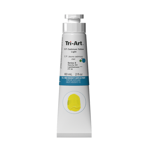 Tri-Art High Viscosity - C.P. Cadmium Yellow Light - Art Noise